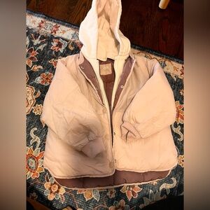 Zara puffer coat size 5/6